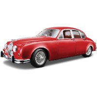 דגם מכונית יגואר מארק 2 1:18 1959 BBurago Jaguar Mark II