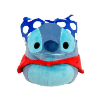 סקווישמלו - בובה בד סטיץ' - Squishmallows Stitch Super Hero