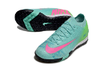 ללא גרב - נעלי קטרגל ילדים Nike Air Zoom Mercurial Superfly טורקיז