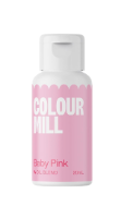 צבע מאכל ג׳ל קולור מיל BABY PINK ורוד בייבי- 20 מ״ל - כשר