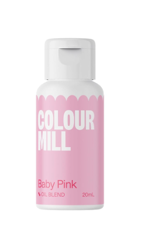 צבע מאכל ג׳ל קולור מיל BABY PINK ורוד בייבי- 20 מ״ל - כשר