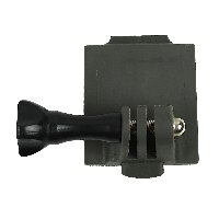 מתאם שטוח למצלמות גוף ו-GoPro - תושבת שטוחה עם חיבור מהיר לשטח ספורט וכוחות ביטחון