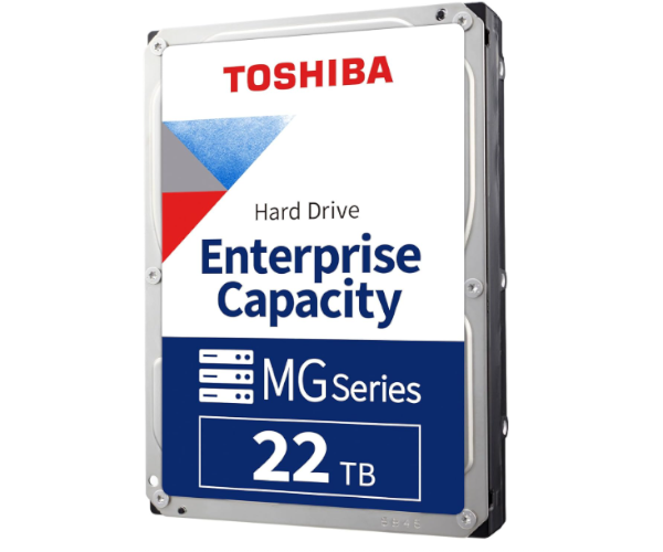 דיסק פנימי Toshiba MG Enterprise 22TB 3.5 HDD 7200 RPM 5Y