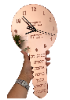רוז גולד - שעון ברכת הבית
