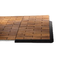 מארז 6 יח' אריחי דק 30*60 ס"מ 15 משולבים עץ Acacia חום בהיר