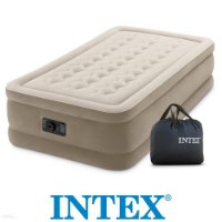 מזרן מתנפח יחיד Dura-Beam Deluxe עם משאבה מובנית ‎191×99×46‎ ס״מ | INTEX | מק״ט ‎64426‎ | קפיץ קפוץ