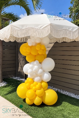 Sky Umbrella – עיצוב מטריות בבלונים