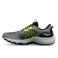 SAUCONY AURA TR נעלי ריצה גברים אפור צהוב | סאקוני גברים