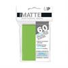 ירוק ליים מט - 60ct Pro-Matte Small Deck Protectors סליבים בעיצוב מט לשמירה על קלפים בכל הצבעים​​​​​​​