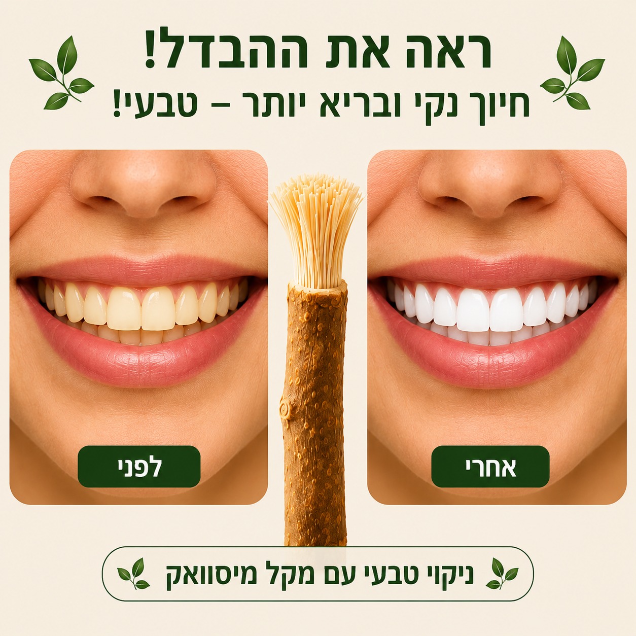 מקל מיסוואק - תמונה 1