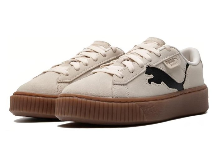 סניקרס פומה Puma Suede Platform בז'