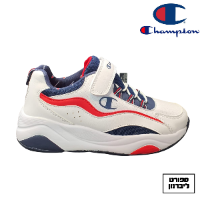 CHAMPION | צ'מפיון  - נעלי צ'מפיון ילדים לבן כחול אדום