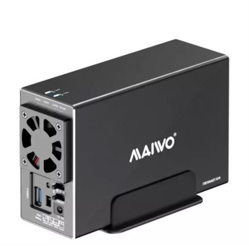 מארז חיצוני ל-2 דיסקים MAIVO HDD 3.5 DUAL BAY USB3.2 RAID