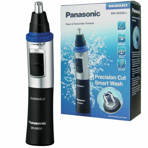 מכונת גילוח תספורת קיצוץ שיער לגבר לאף לאוזניים ולגבות Panasonic ER-GN30 רטוב/יבש
