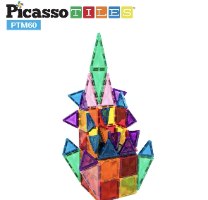 מיני מגנטים להרכבה בתלת מימד 60 יחידות - Picasso