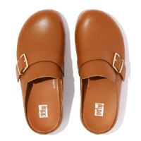 Fit Flop Shuv Buckle-Strap Light Tan כפכפי פיט פלופ צבע כאמל