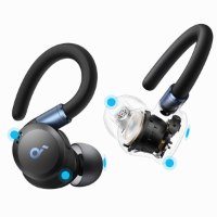 אוזניות ספורט אלחוטיות soundcore Sport X20 בצבע שחור Anker