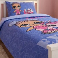 סט מצעים לילדים 100% כותנה דגם LOL חדש - מידות לבחירה