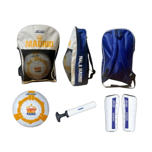 ערכת כדורגל לילדים – REAL MARID SPORT PACK