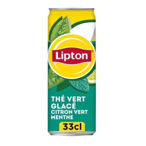 משקה ליפטון תה קר בטעם ליים מנטה 🍋🌿 330 מל