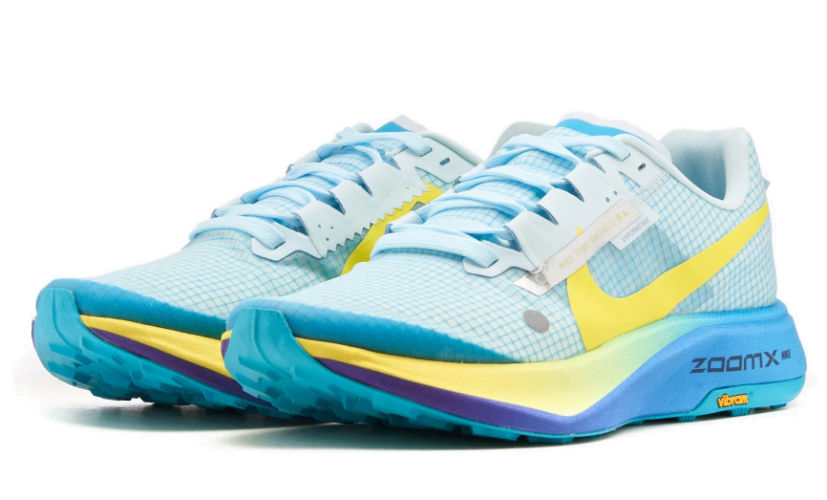 נעלי נייק Nike ZOOMX ULTRAFLY TRAIL כחול צהוב