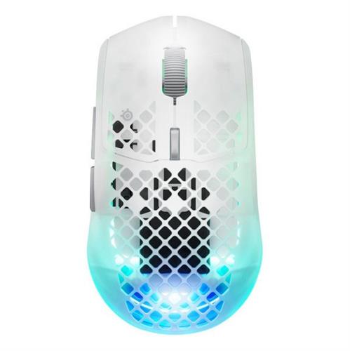 עכבר גיימינג אלחוטי SteelSeries Aerox 3 WL Gen 2 Ghost Edition לבן