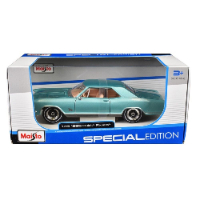 מאיסטו - דגם מכונית ביואיק ריביירה - Maisto Buick Riviera 1965 Light Blue 1:26