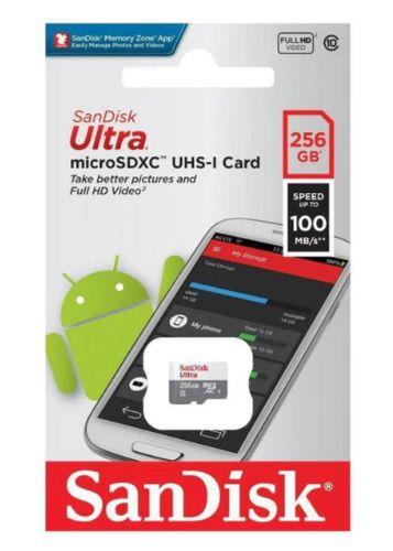 כרטיס זכרון 256GB סנדיסק - SDSQUNR