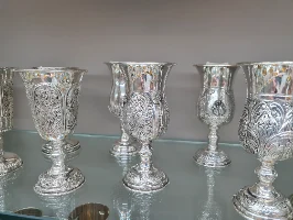 גביע קידוש מכסף טהור בהזמנה אישית