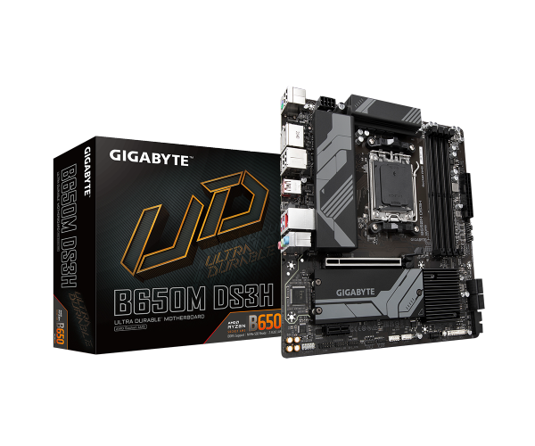 לוח Gigabyte B650M DS3H for zen4 AMD CPU Micro-Atx AM5