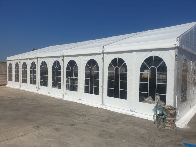 אוהל קונסטרוקציה אלומיניום במידה 10X18