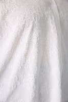 חולצת קניה מוטבע פרחים לבן