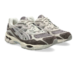 Asics Gel Nyc Unisex Cocoa Powder Pure Silver סניקרס אסיקס יוניסקס