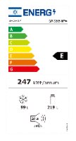 מקרר LG מקפיא עליון 592 ליטר לבן דגם GR-M6981WE