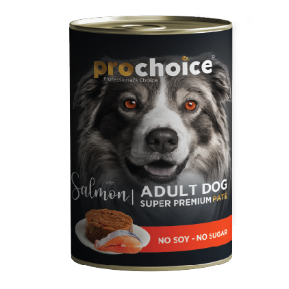 פרוצ'וייס מזון רטוב לכלבים סלמון 400 גרם