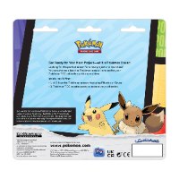 קלפי פוקימון בליסטר 2 בוסטרים ומחק Pokémon TCG: 2 Booster Packs & Pikachu Eraser