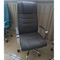 כיסא מנהלים פרמיום ארגונומי דגם טקסס בצבע חום כהה