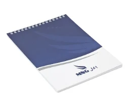 פנקס מקרטון ממוחזר עם עט