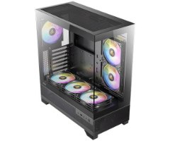 מארז שחור Antec CX700 ARGB BLACK ATX 3X120MM ARGB FANS USB-C