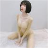 דגם בז׳ ״צנוע״ - גרביון רשת גוף שלם - Bodysuits
