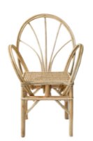 כסא מרוקאי  מעץ טבעי