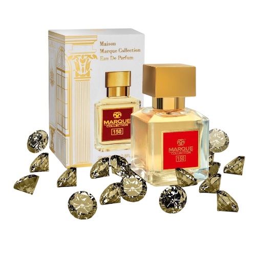 בושם דגם 150 בהשראת בקראט רוז׳ Baccarat Rouge 540  א.ד.פ 25 מ״ל