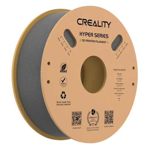 CREALITY - סליל הדפסה אפור למדפסת תלת מימד Hyper Series PLA 1.75mm 1kg