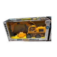 מחפרון ענק  1:12 עם יחידת שליטה 5 ערוצים - MACHINA MEGA DIGGER