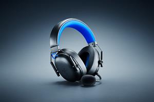 אוזניות גיימינג אלחוטיות Razer BlackShark V3 X HyperSpeed לפלייסטיישן שחור