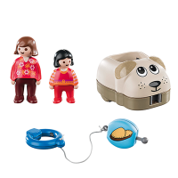 פליימוביל ילדים 70406 - בימבה קרון כלב לגיל הרך 1.2.3