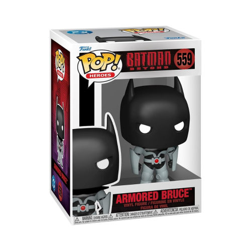 פופ באטמן הדור הבא - ברוס ויין משוריין -  Funko POP DC Heroes Batman Beyond Armored Bruce Wayne #559