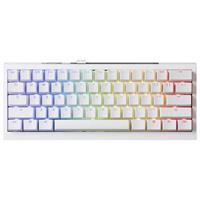 מקלדת מכנית אלחוטית Ducky One X Mini Wireless Analog Switch White עברית/אנגלית