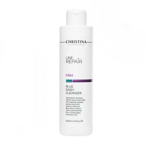 תכשיר הידרופלי לניקוי והסרת איפור  - Christina Line Repair Firm Blue Daisy Cleanser