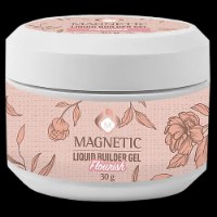 ג׳ל בנייה מקצועי נוזלי 30 גרם מגנטיק פלוריש - Magnetic Liquid Builder Gel Flourish